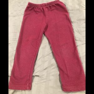Red Cotton Pants